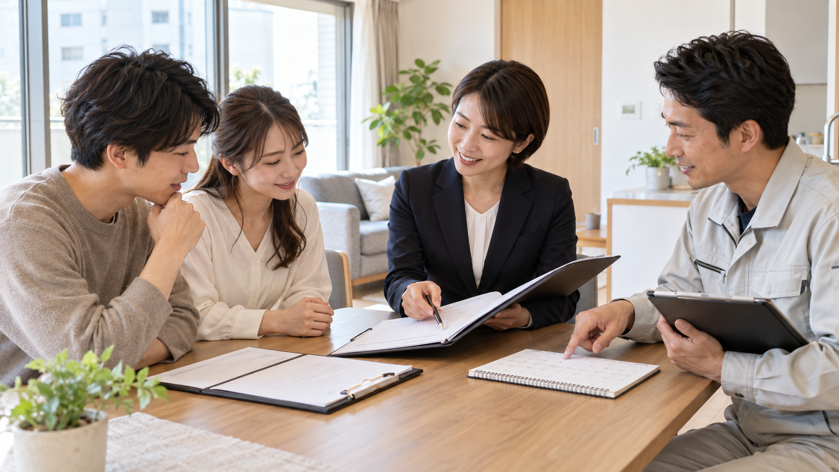 賃貸住宅の害虫対応を相談する入居者と管理会社