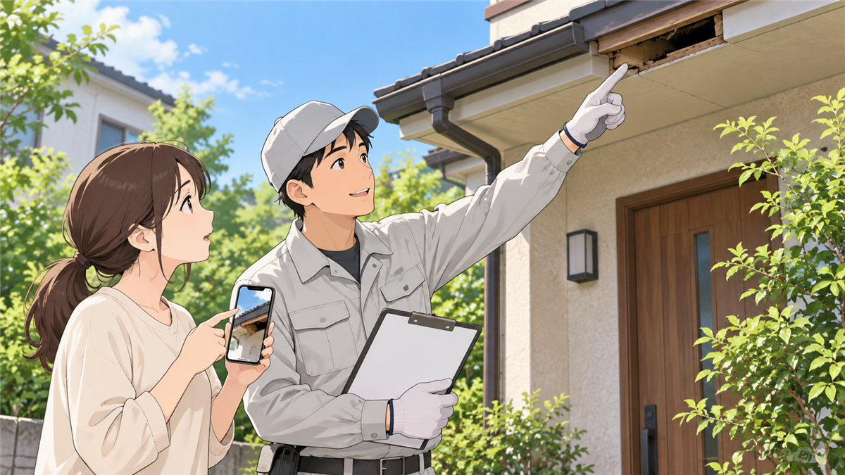 害獣の侵入口について専門業者へ相談
