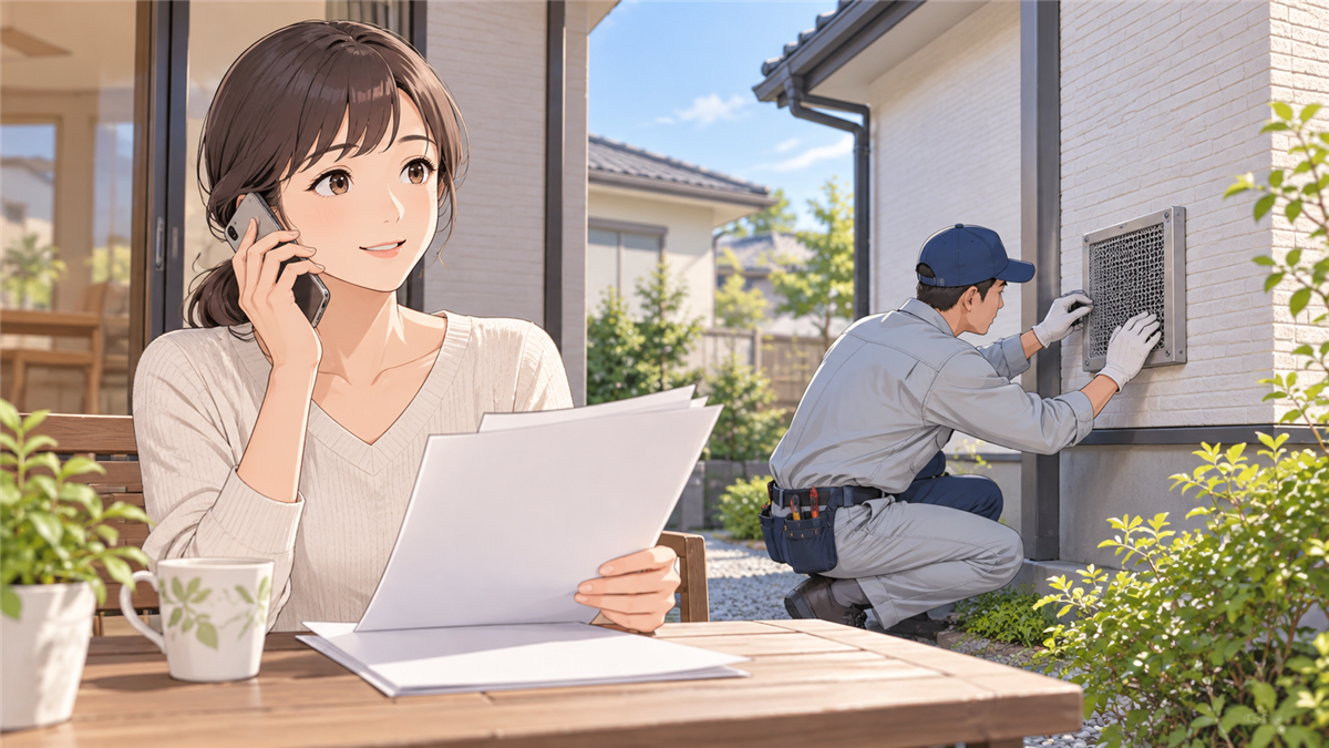 保険会社への確認と住宅の侵入防止対策