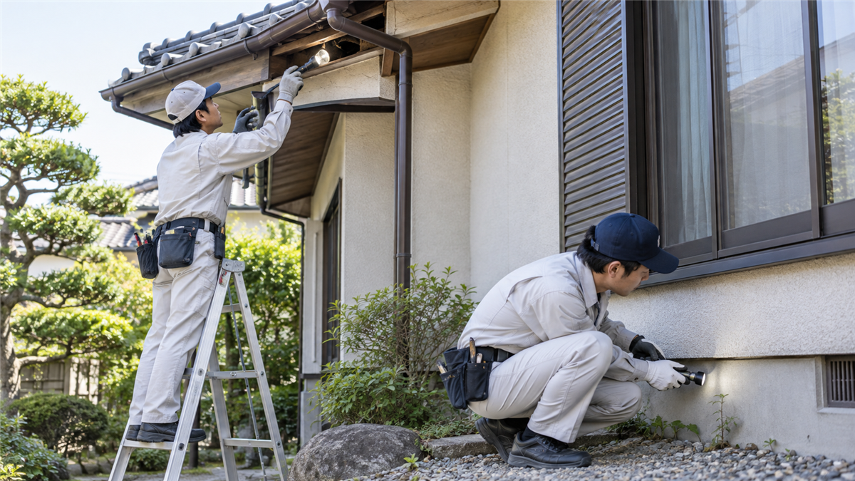 駆除業者と害虫駆除業者の基本的な違いを確認する専門スタッフ
