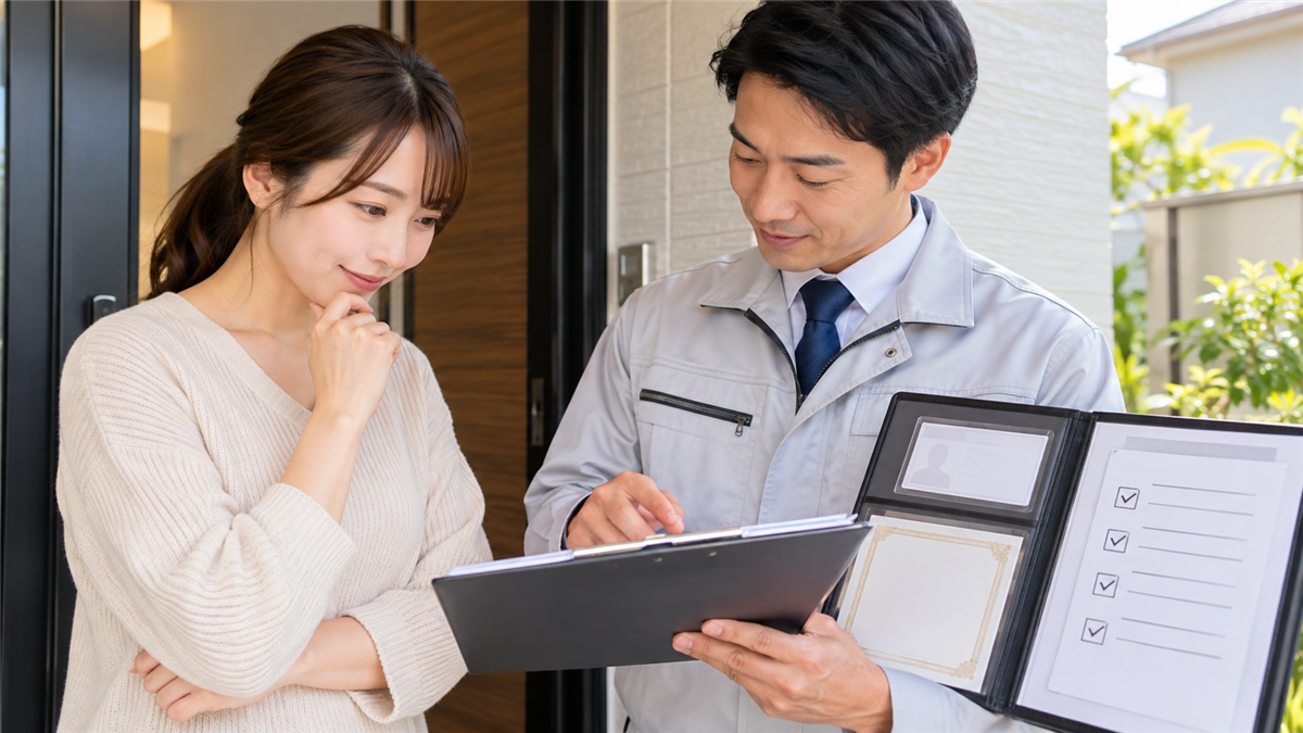 見積もりや資格を確認する業者選び
