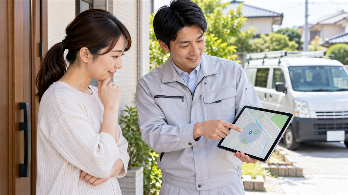 対応エリアを確認する際のチェックポイント