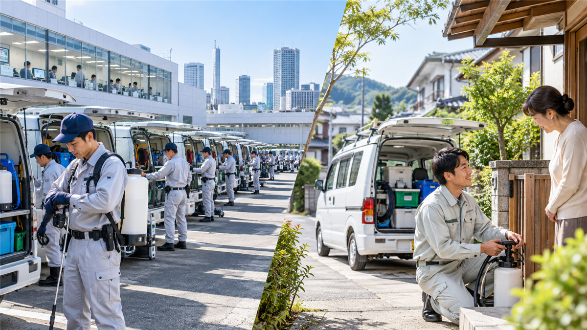 全国対応業者と地域密着型業者の特徴