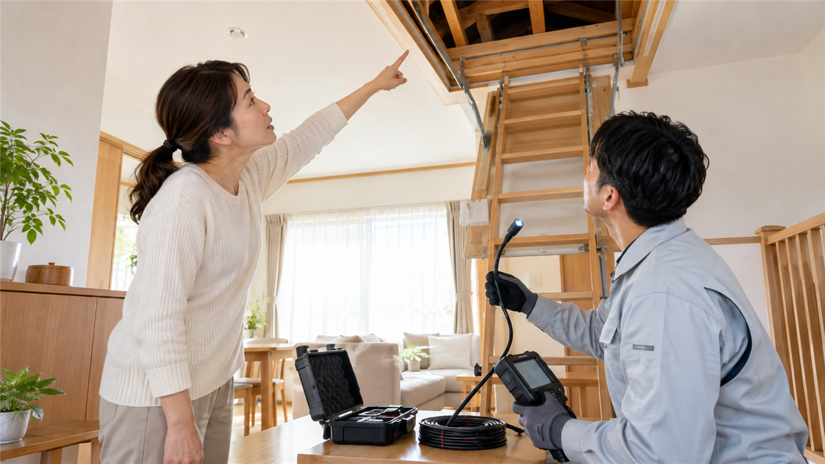 早期相談で害獣駆除期間を短縮する住宅調査